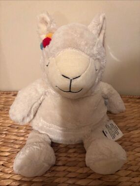 Cozy Hugs aromatherapy lavender White Plush Llama Stuffed Animal holy/cold NWT